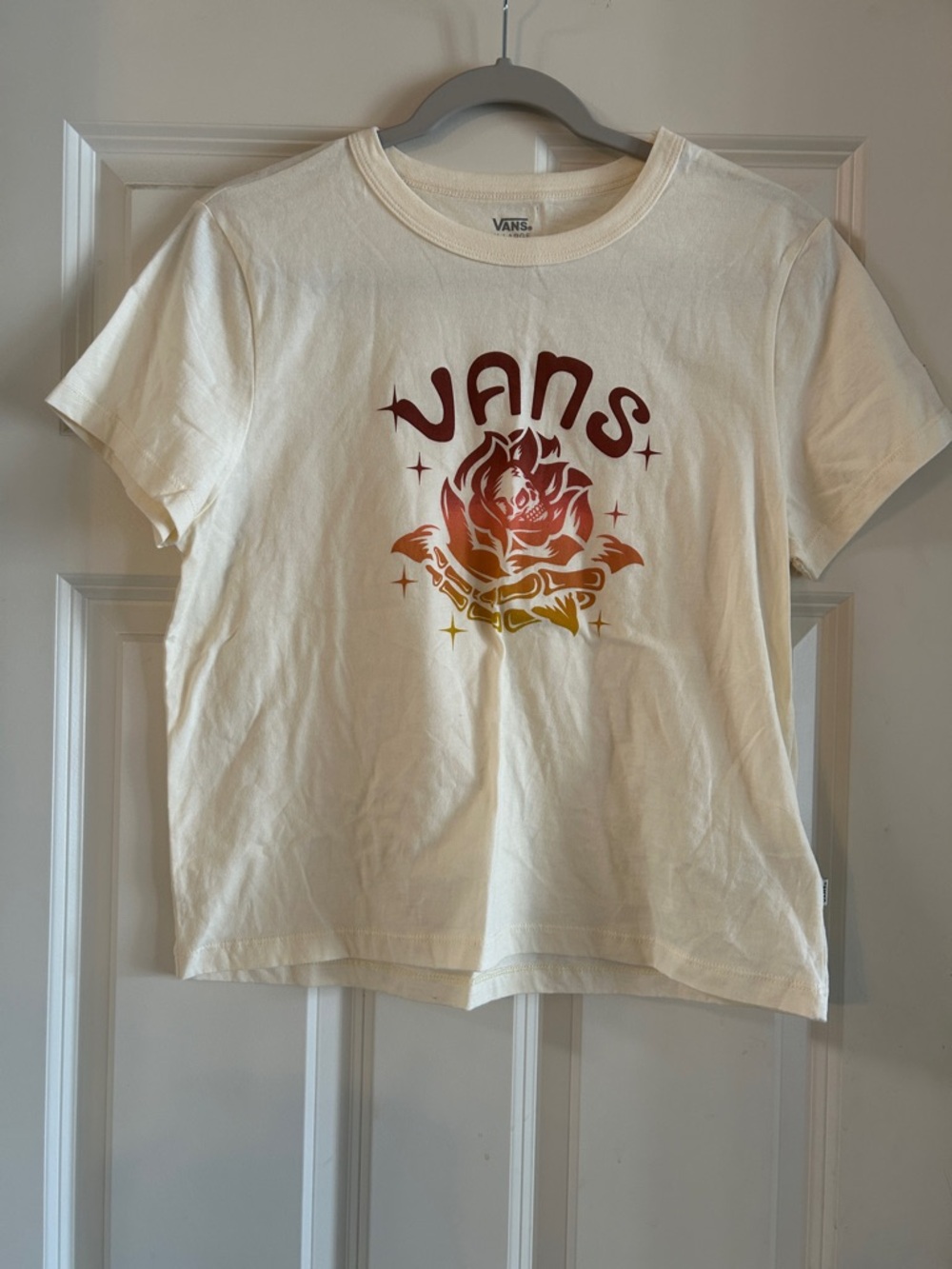 Vans short sleeve rose mini tee size XL